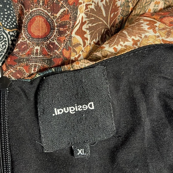 Desigual Gold Tread Fall Design Dress - Picture 15 of 16